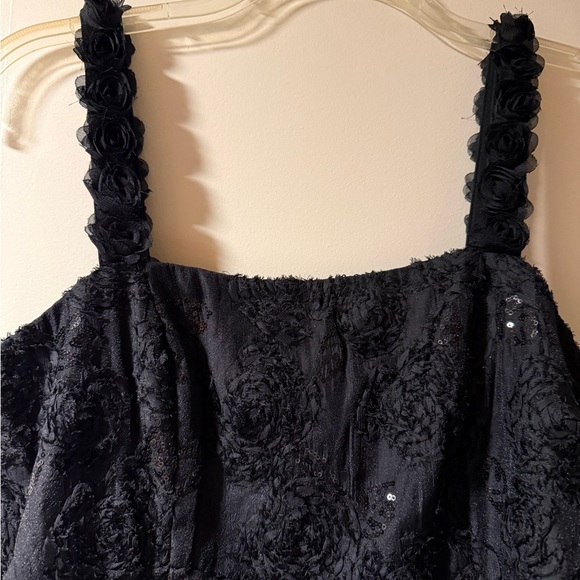 Adrianna Papell Black Mini Dress - Picture 8 of 11